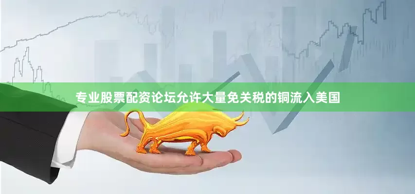 专业股票配资论坛允许大量免关税的铜流入美国